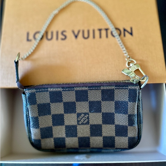 Louis Vuitton Damier Ebene Trunks & Bags mini pochette FULL INCLUSION - Picture 2 of 12